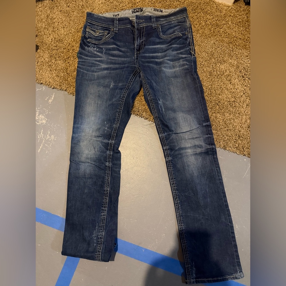 Buckle Black Fit 3 Jeans